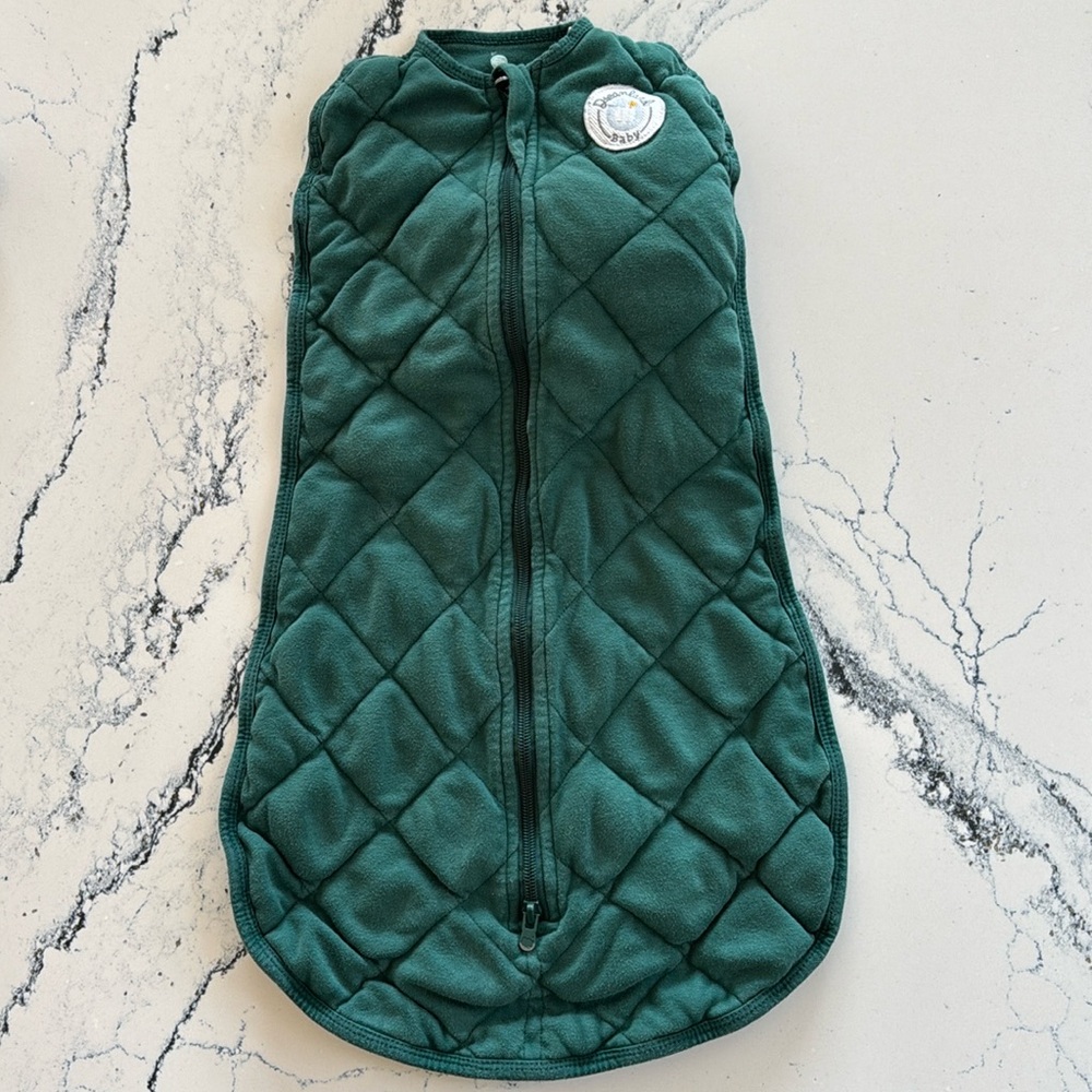 Dreamland Baby Weighted Quilted Blanket Swaddle Sleepsack 0-6m Small